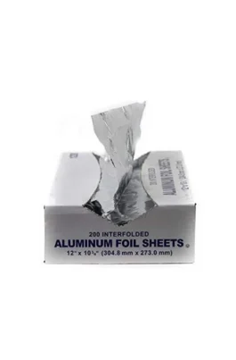12'' x 10.75'' Aluminum Foil Pop Up Sheets 12 Counts