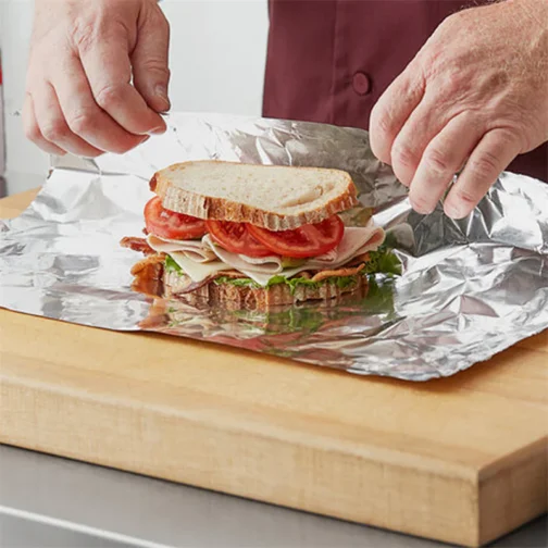 12'' x 10.75'' Aluminum Foil Pop Up Sheets 12 Counts - Image 3