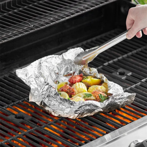12'' x 10.75'' Aluminum Foil Pop Up Sheets 12 Counts - Image 2
